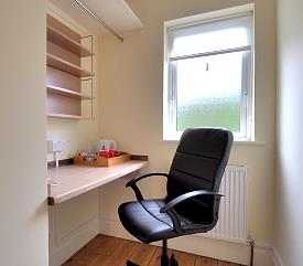 Bedroom with separate office available